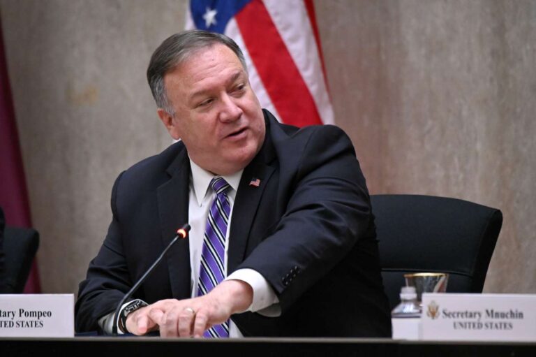 Pompeo says U.S. will do all it needs to ensure Iran sanctions enforced