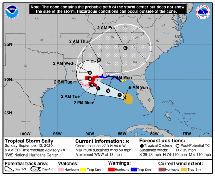 DayTimePost Source: NOAA/National Hurricane Centre