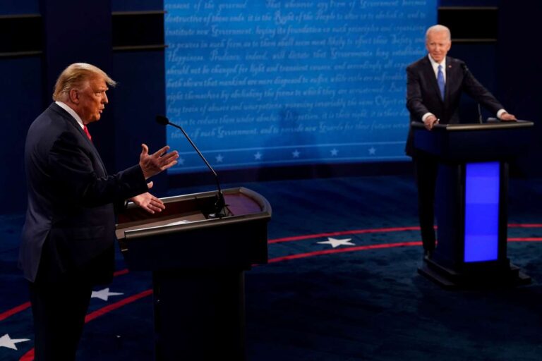 Biden and Trump clash on corruption, coronavirus and taxes in heated final debate