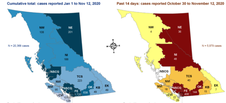 Coronavirus: Case count, positivity rate climbs in B.C.’s Southern Interior