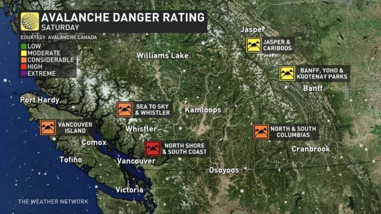 Western Canada on alert for possible ‘large, human-triggered’ avalanches