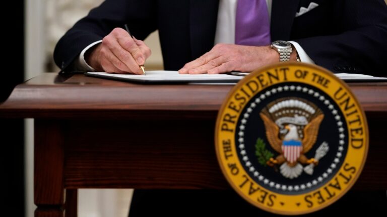 Fact check: Presidential seal blurred in Biden’s personal videos due to federal law