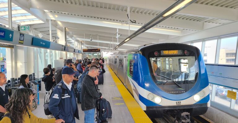 Metro Vancouver’s SkyTrain is now the 4th busiest subway system in Canada and USA