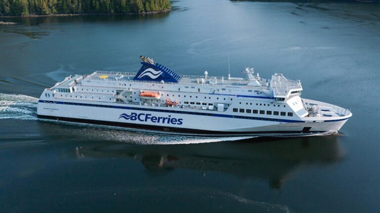 BC Ferries suspects vessel hit humpback whale, adjusting operations ‘for foreseeable future’