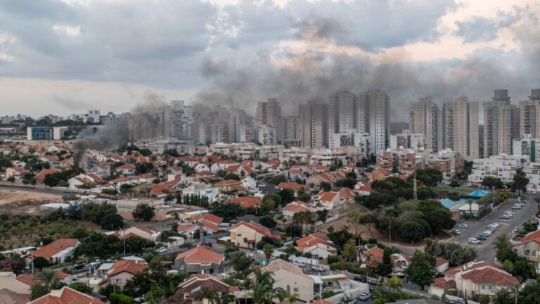 Hamas surprise attack out of Gaza stuns Israel and leaves hundreds dead in fighting, retaliation