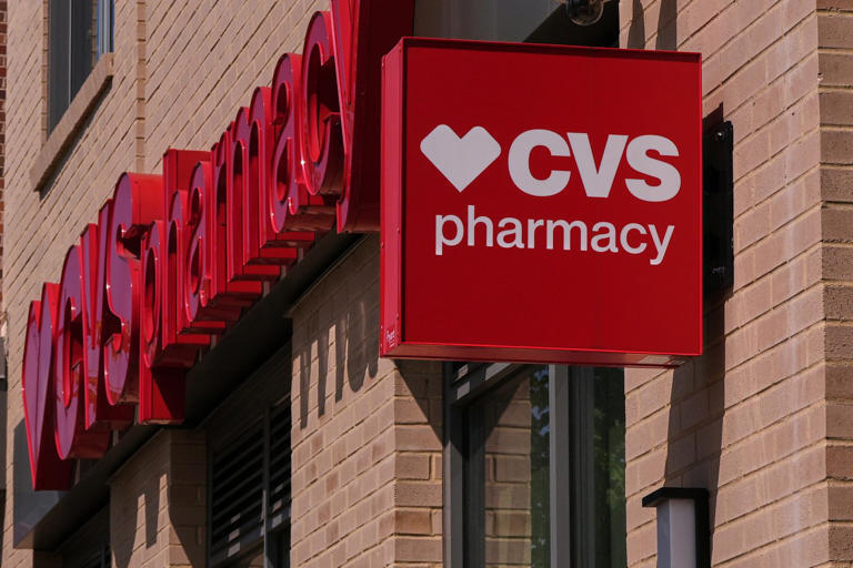 FILE - The CVS logo is displayed on a pharmacy and retail location, Wednesday, Aug. 13, 2025, in Newton, Mass. (AP Photo/Charles Krupa, File)
© The Associated Press